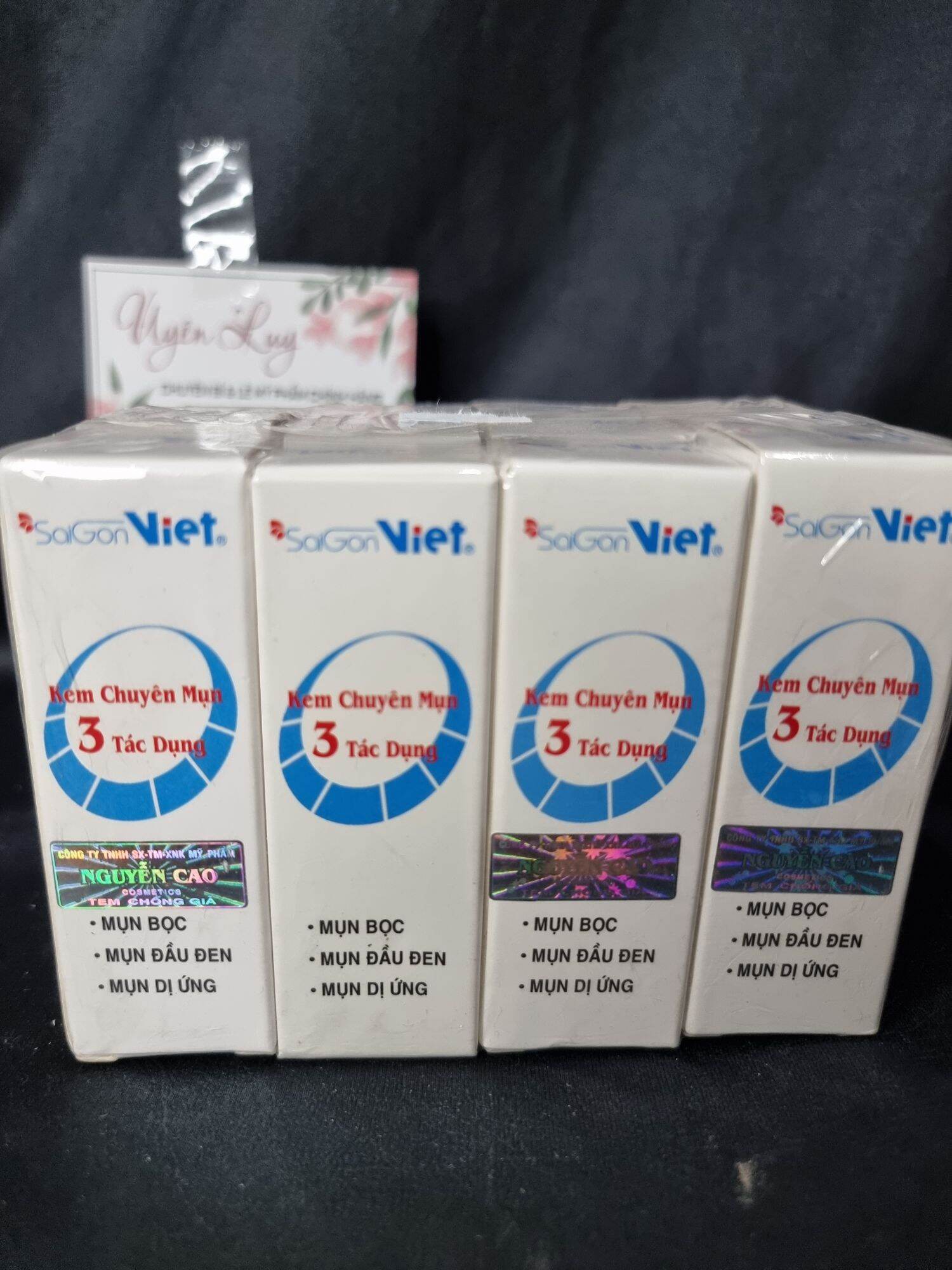 Tuýp kem chấm mụn sài gòn việt 10g