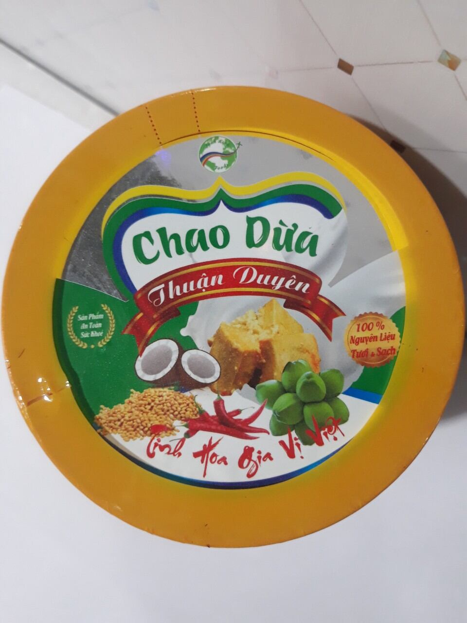 3 hủ chao dừa Thuận Duyên dạng sệt 400g/ hủ.