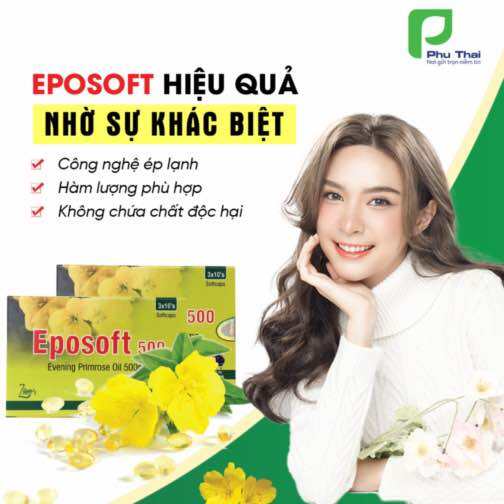 Cân bằng nội tiết tố, làm đẹp da từ Eposoft