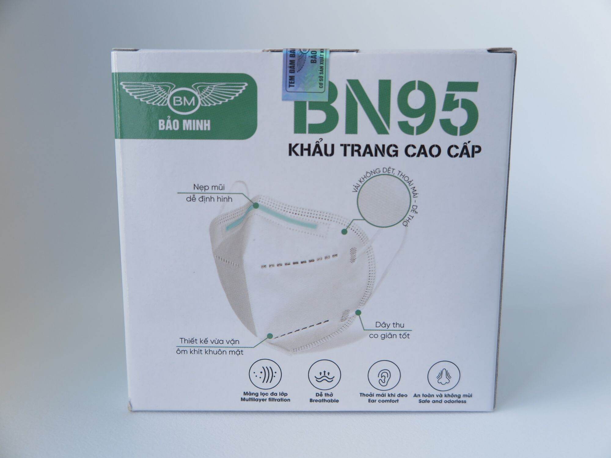 combo 4 hộp khẩu trang BN95 (20c/hộp)[0974192190]