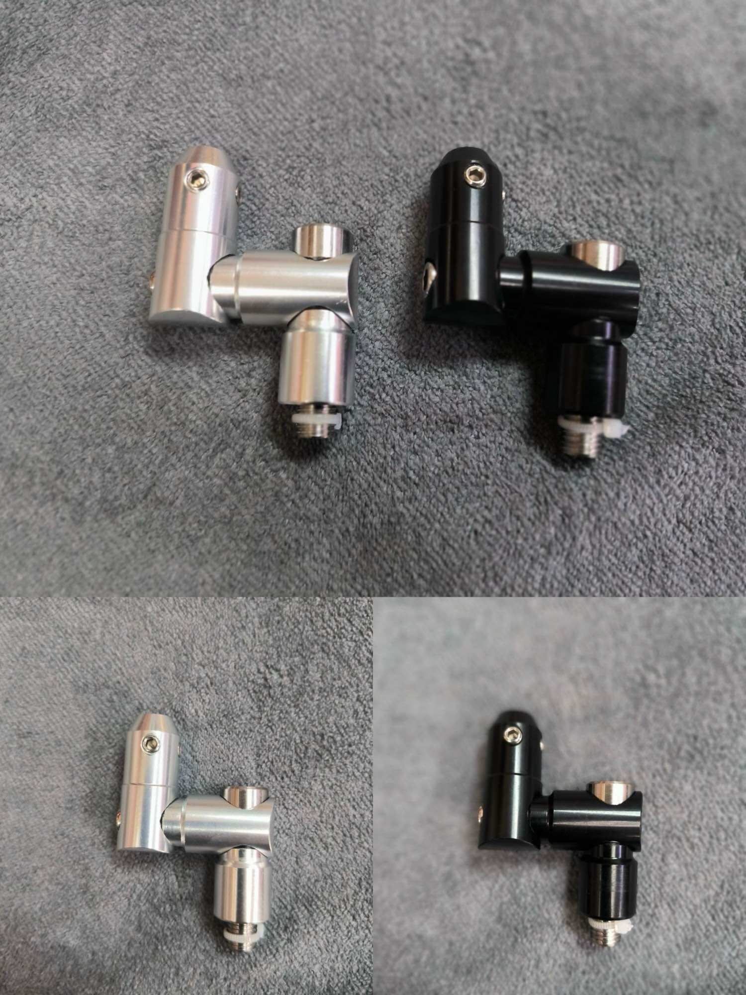 Chân kính xoay 360 độ 10li gắn cho các dòng xe honda yamaha