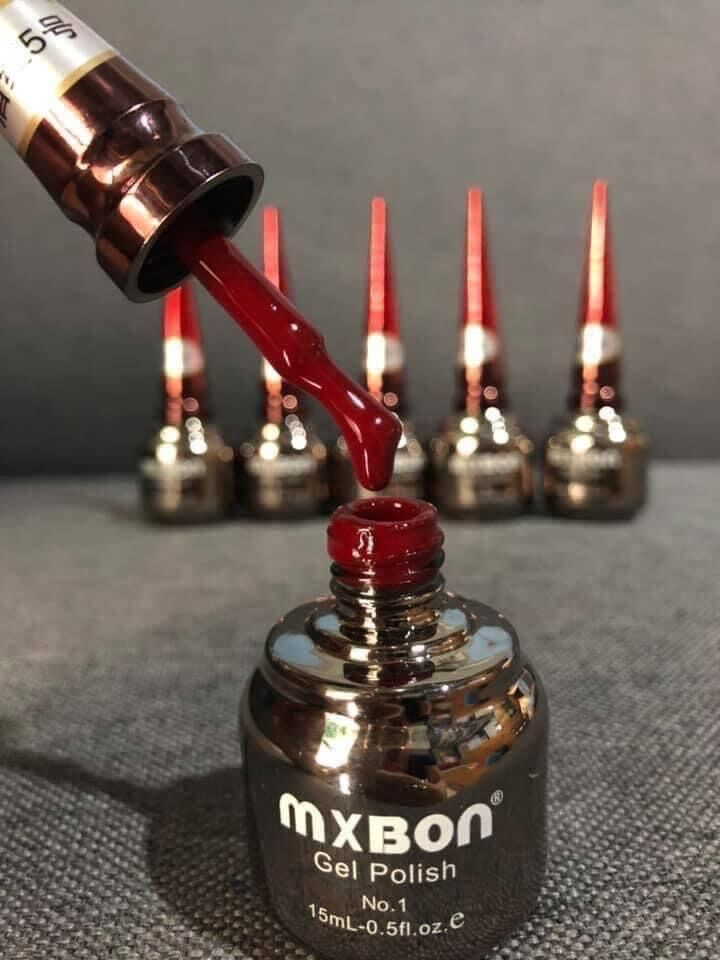 Sét đỏ mxbon 6 chai 6 tone đỏ thịnh hành