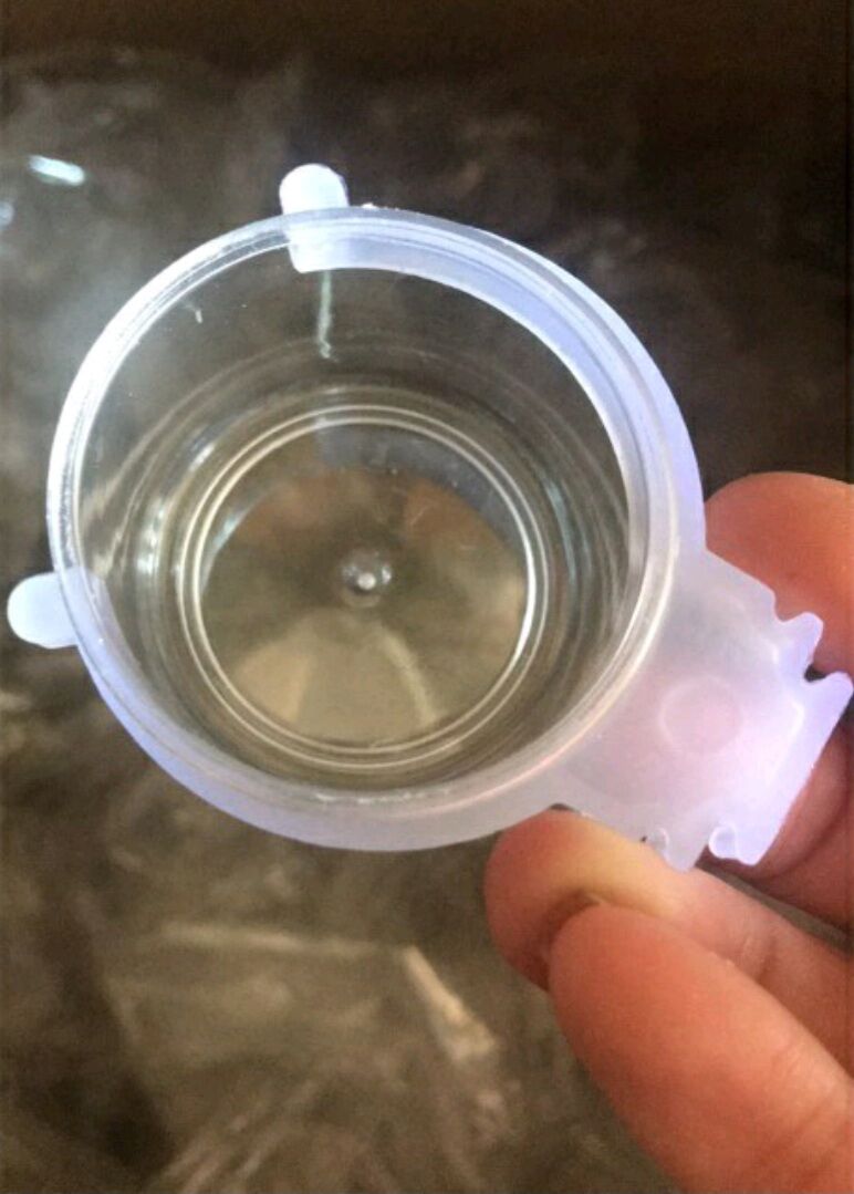 combo 4 chiếc cóng chim chất liệu mica nhựa dành cho lồng chim chào mào, chích chòe, sơn ca