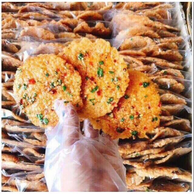 Cơm cháy chiên mắm hành đặc biệt