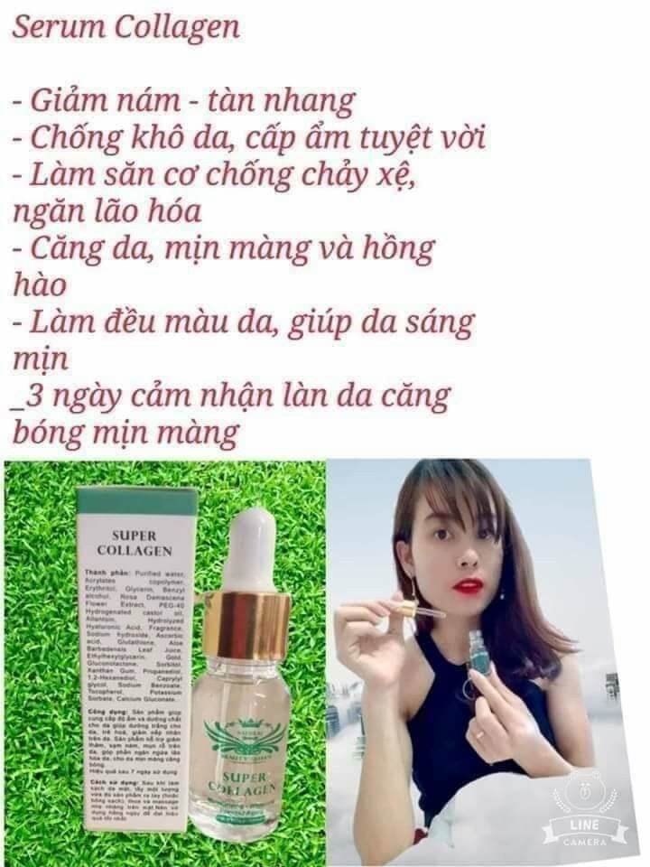 Serum Supper Collagen Tinh Chất Vàng Tái Tạo Làn Da