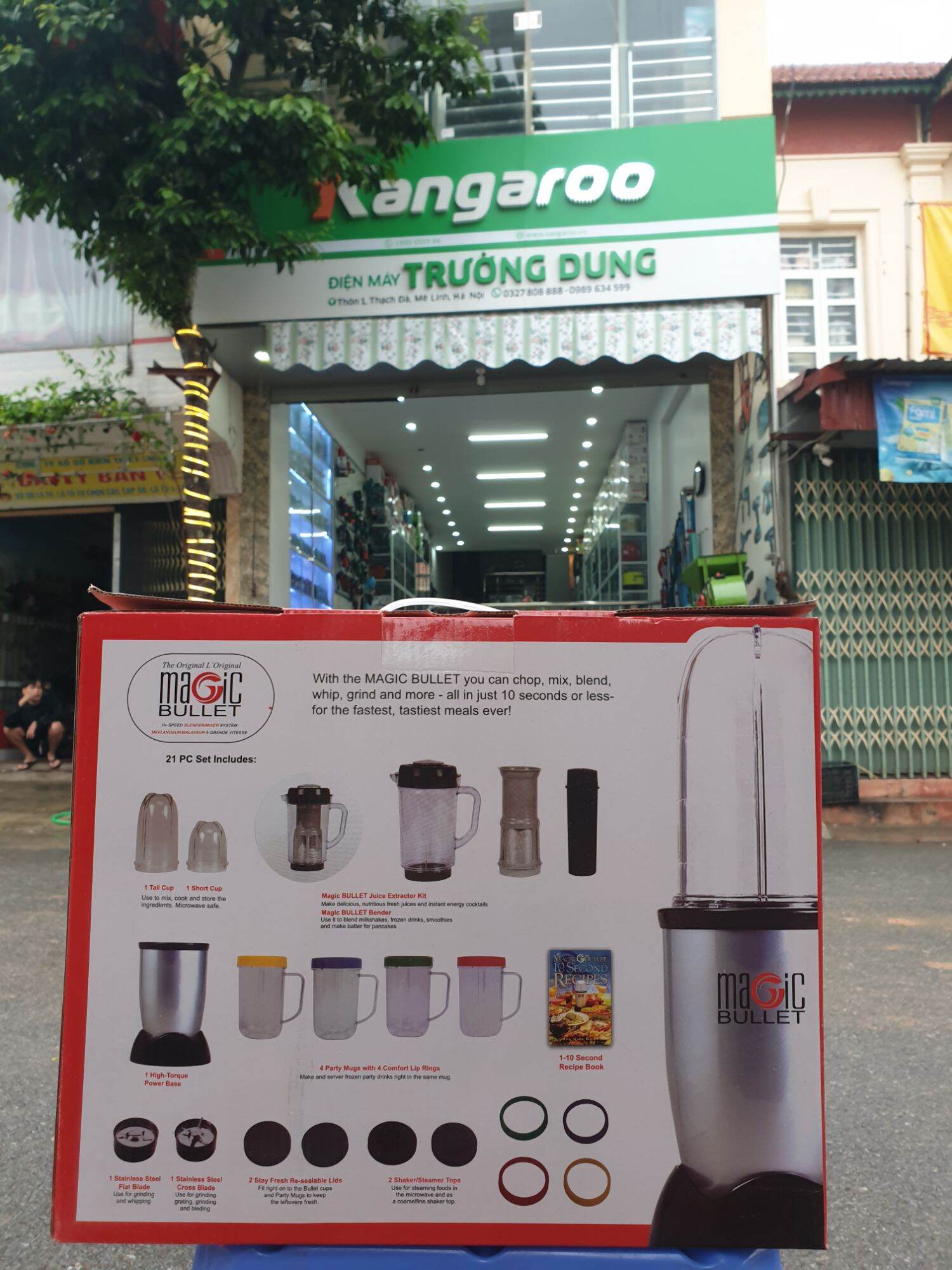 MÁY SAY SINH TỐ ĐA NĂNG MAGIC BULLET  21 PC . Set