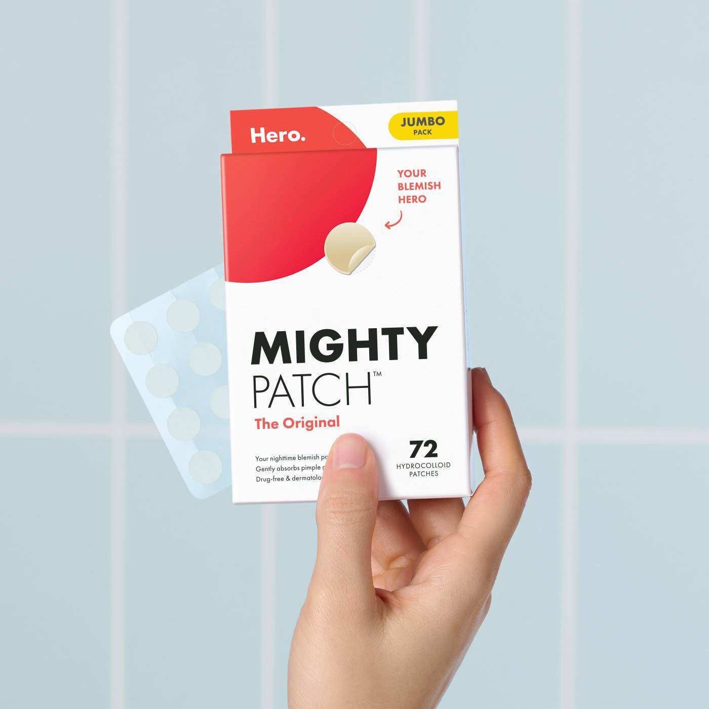 Miếng dán xẹp mụn Hero Cosmetics Mighty Acne Pimple Patch