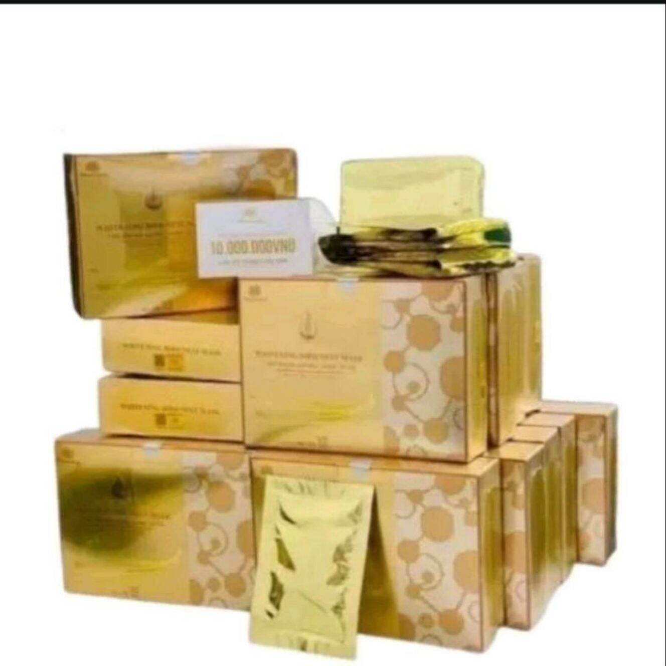 Hộp 12 gói mặt nạ ủ trắng dịch yến Magic Skin