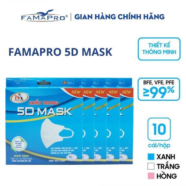 Khẩu trang 5d mask nam anh