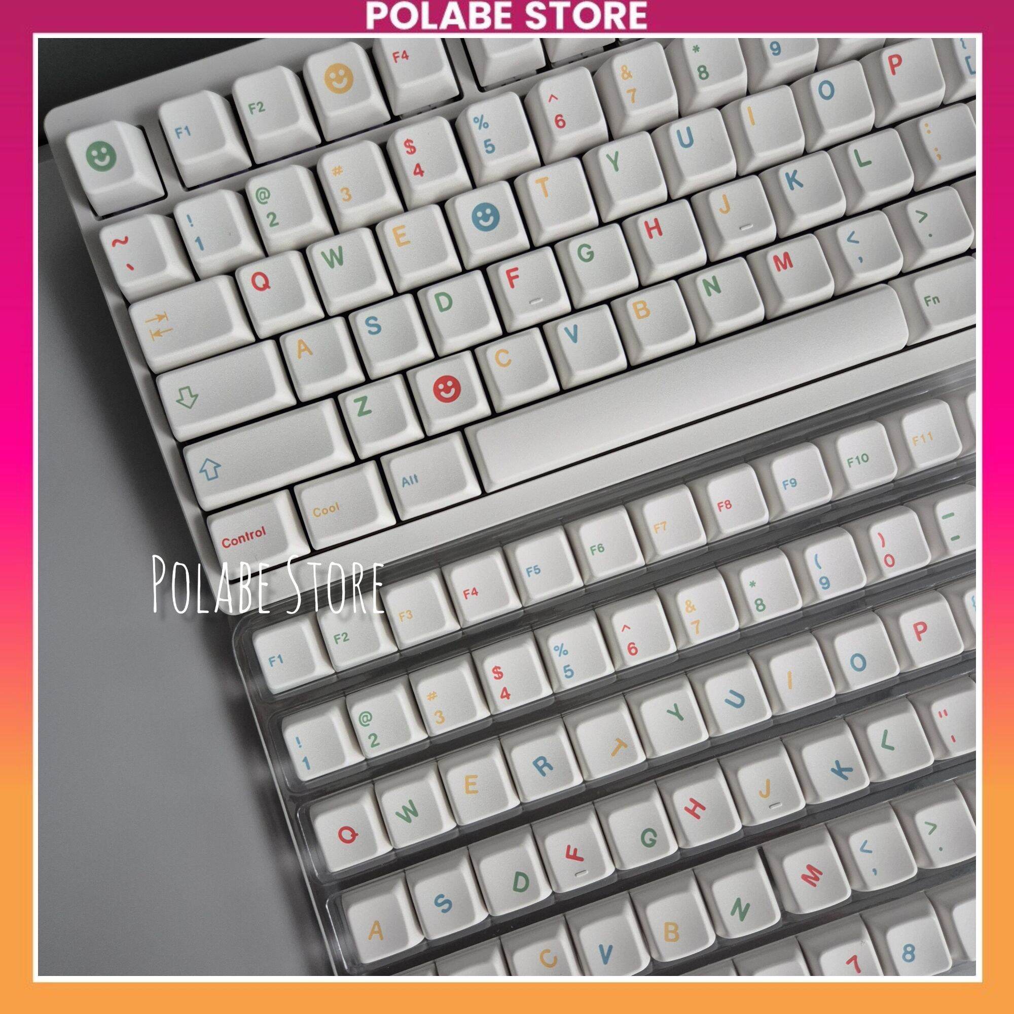 Keycap MDA Cool Kid profile PBT bàn phím cơ Polabe Store