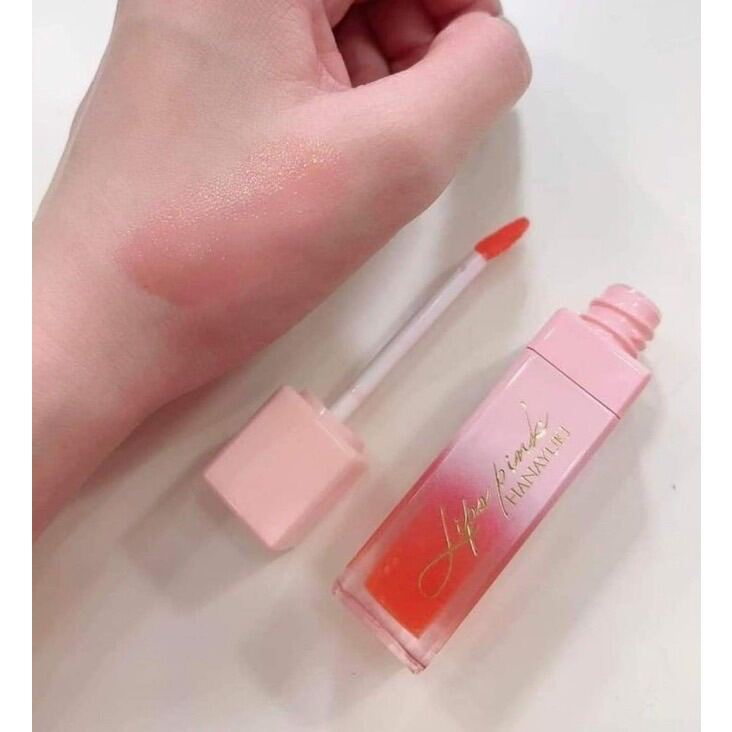 Chính Hãng CTY Son Dưỡng Hồng Môi Lips Pink Hanayuki Khử Thâm  Căng Mọng