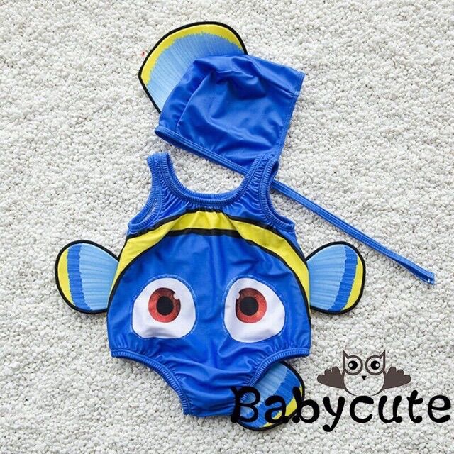 [Nhập RS0822 giảm 30k cho đơn 99k]Đồ bơi hình cá nemo cho bé