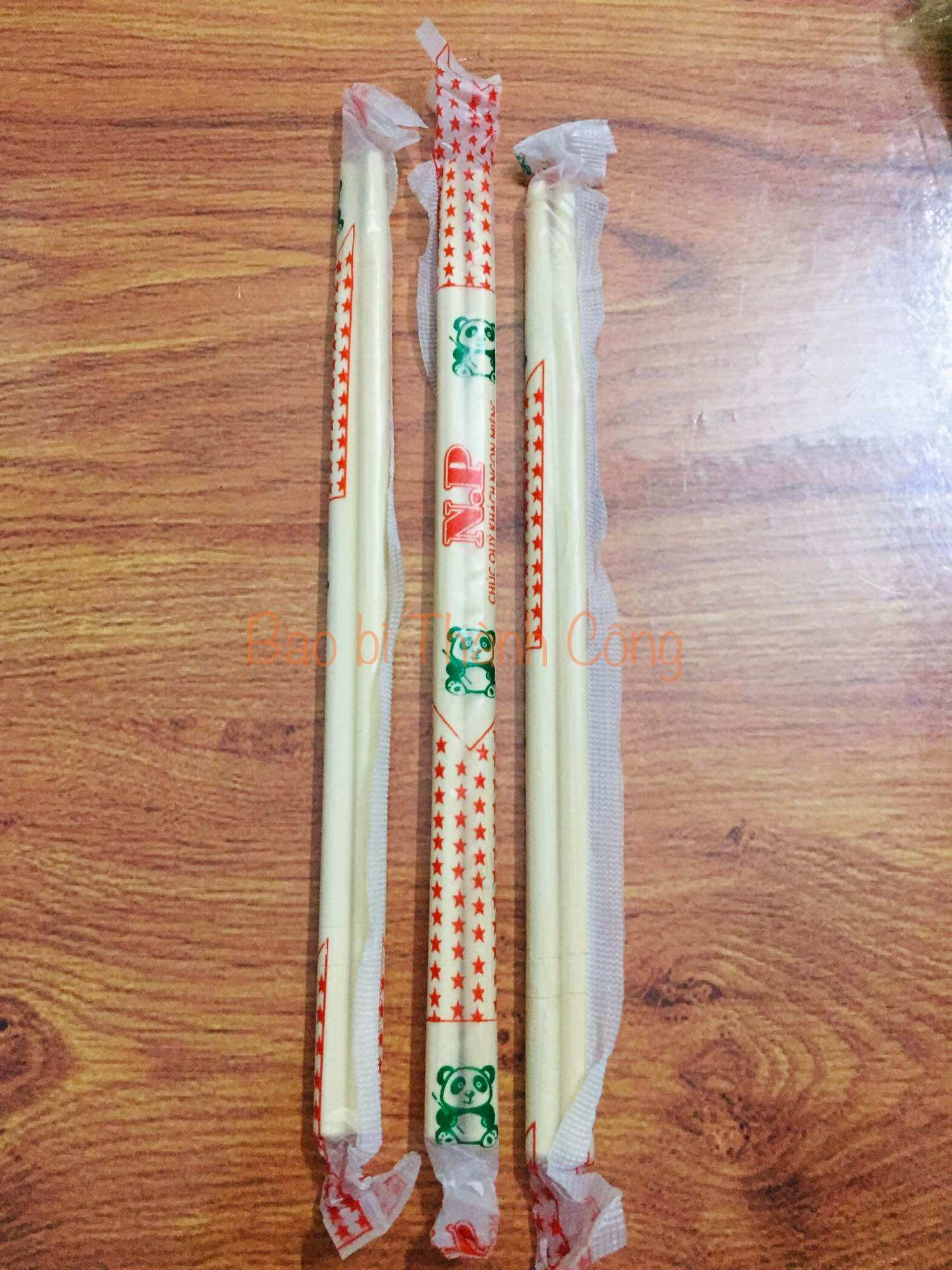 (HCM) Đũa Gấu Trúc, bịch (18 đôi) đũa dùng 1 lần