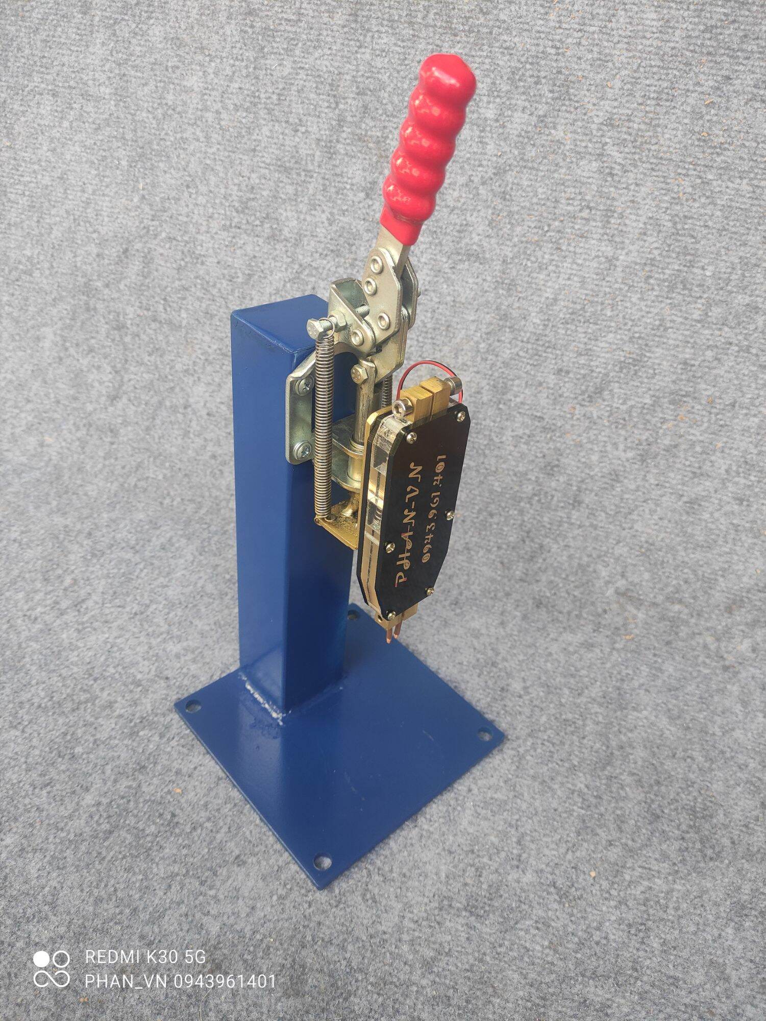 Trụ hàn cell pin
