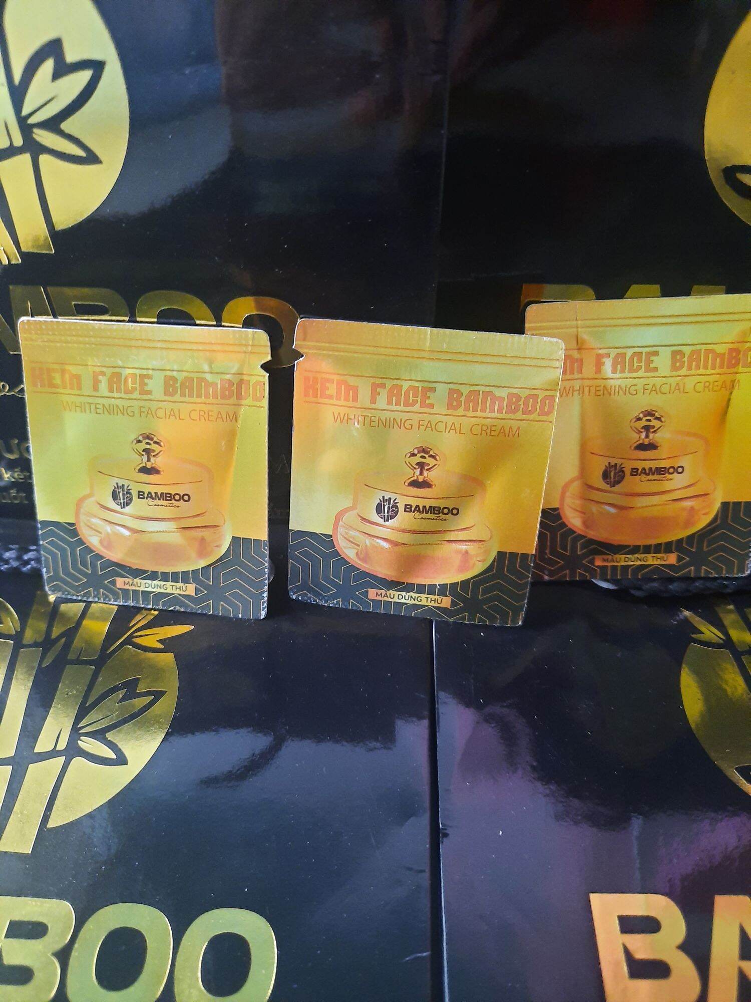 Mẫu Dùng Thử Kem face bamboo , serum b5, kem body Bamboo
