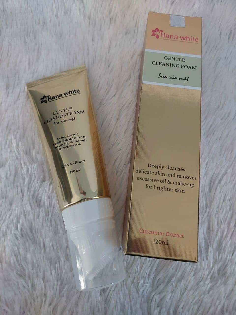sữa rữa mặt hanawhite 120ml