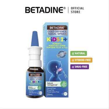 BETADINE Cold Defence Nasal Spray 20ml - Dung dịch xịt mũi