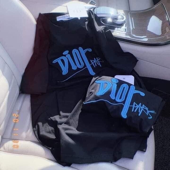 Áo phông DIOR thêu nổi