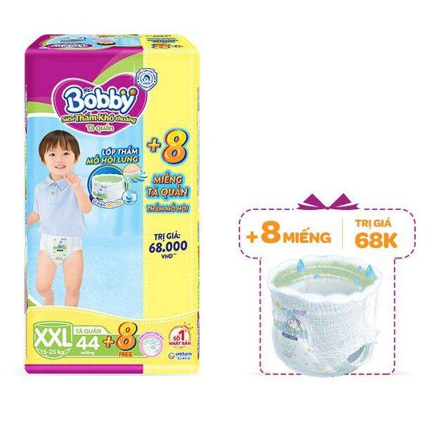 Tã quần bobby M54;L52;XL46;XXL42