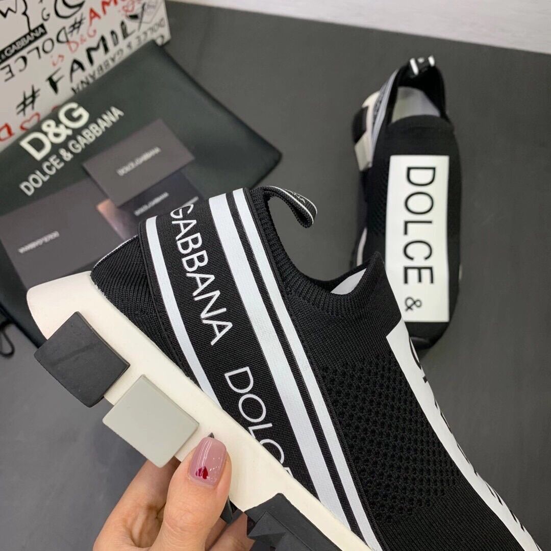 Giày lười chun dolce gabana