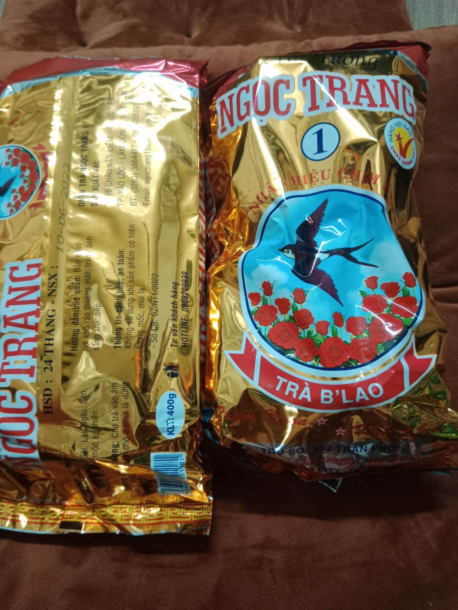 Trà Ngọc Trang vàng lớn 400gr