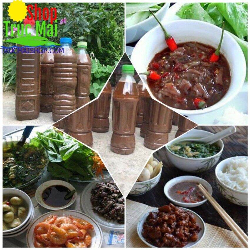 Mắm Cáy Hải Phòng Đặc Sản Làng Quê Quê Hương Cụ Trạng Loại1  Đậm Đặc Siêu Ngon Chai 500ml