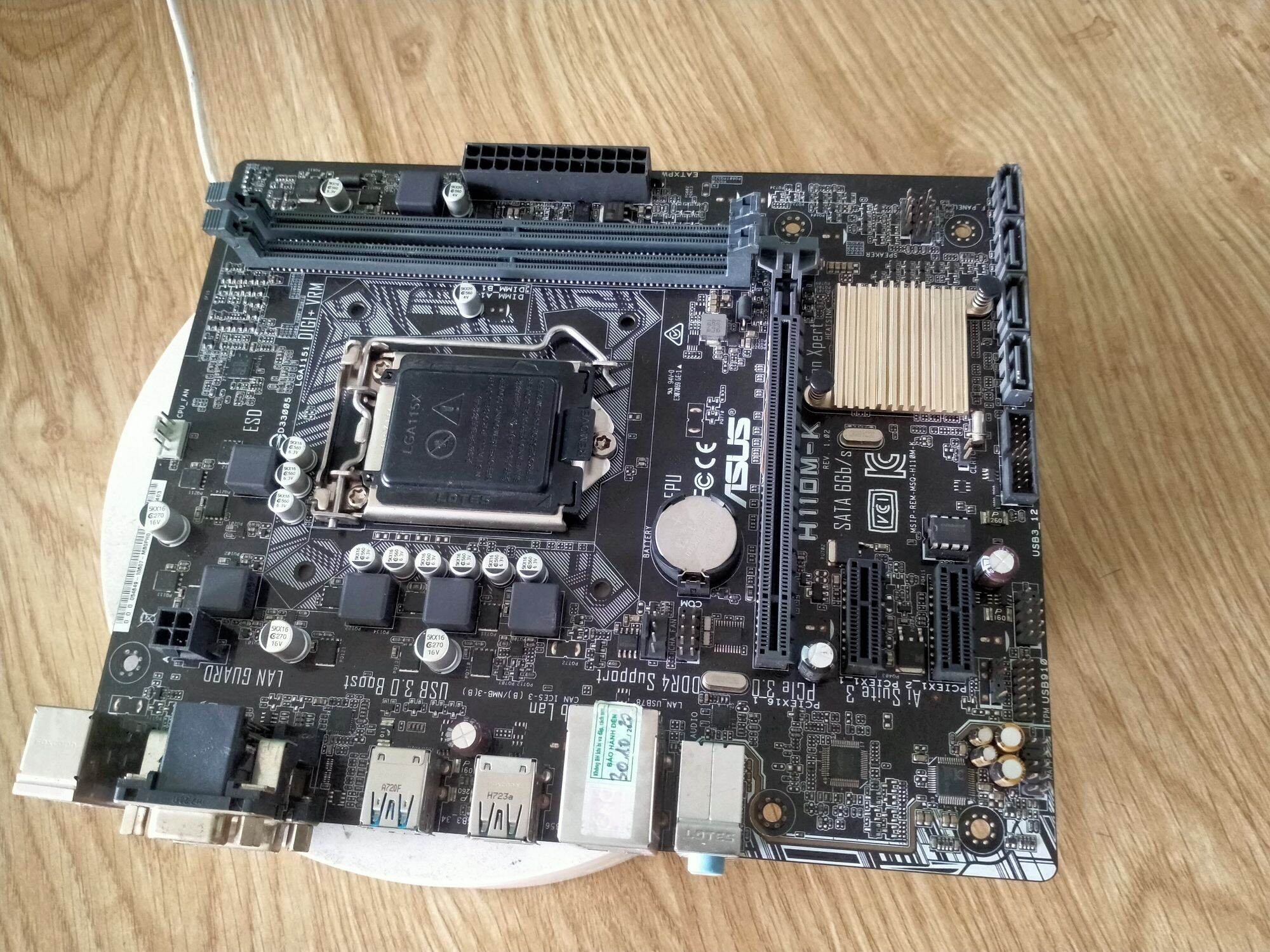 mainboard Asus h110 M-D và M_K socket 1151