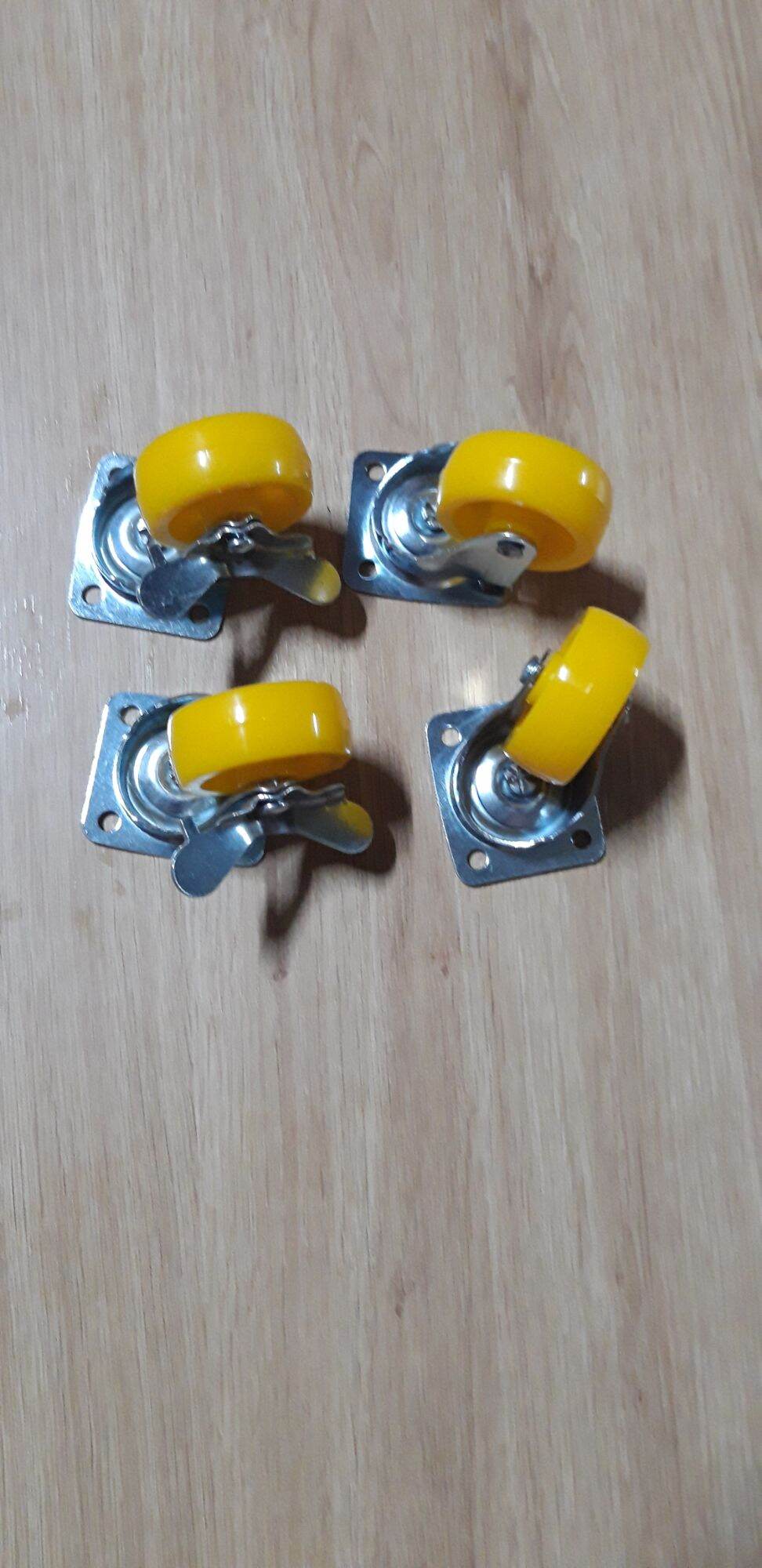 Bánh xe vàng 5 phân, combo 4 bánh