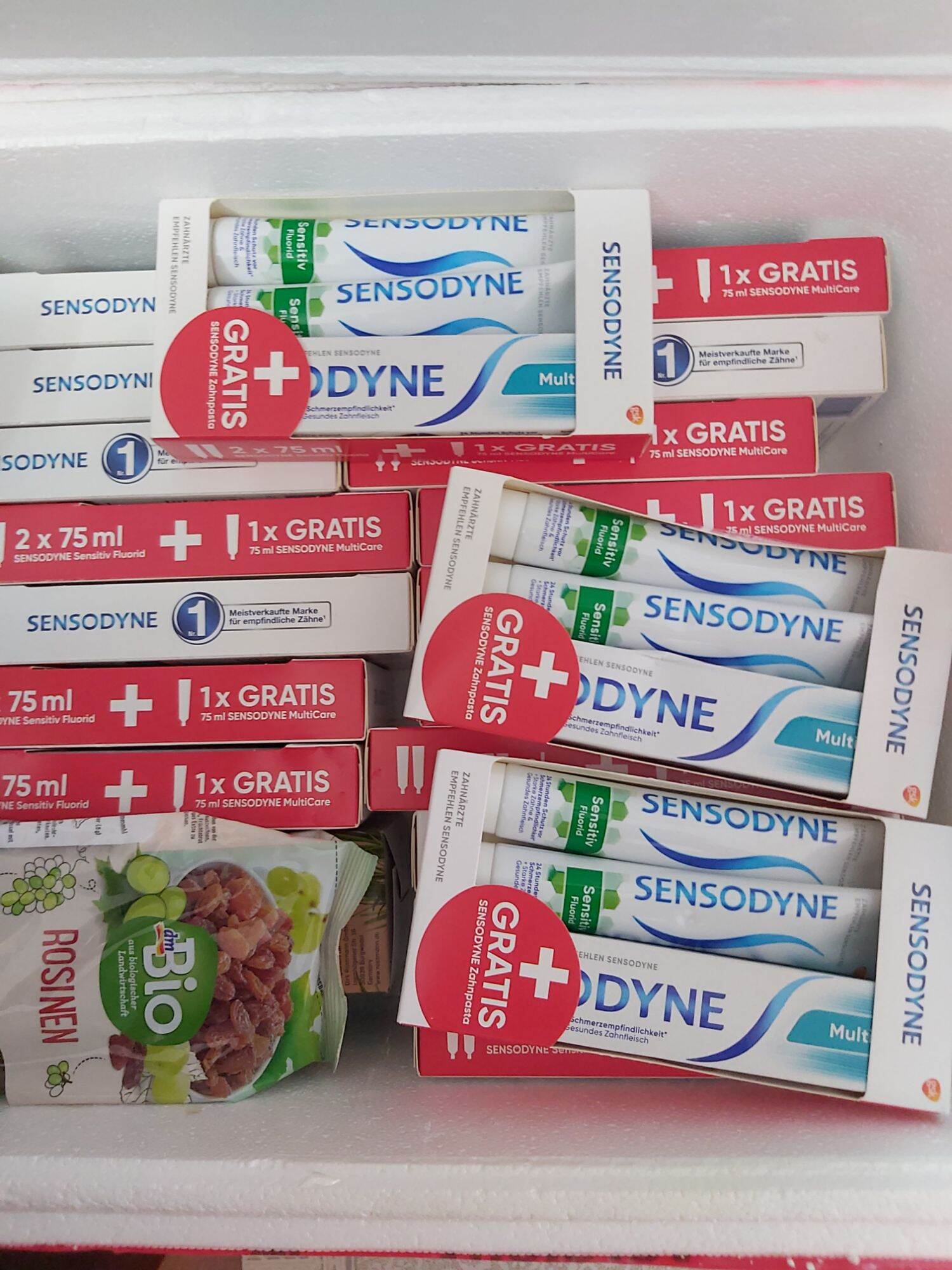 set 3 kem đánh răng sensodyne chống ê buốt chuẩn Đức