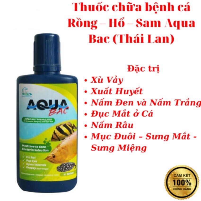 Thuốc chữa bệnh cá rồng – hổ – sam aqua bac