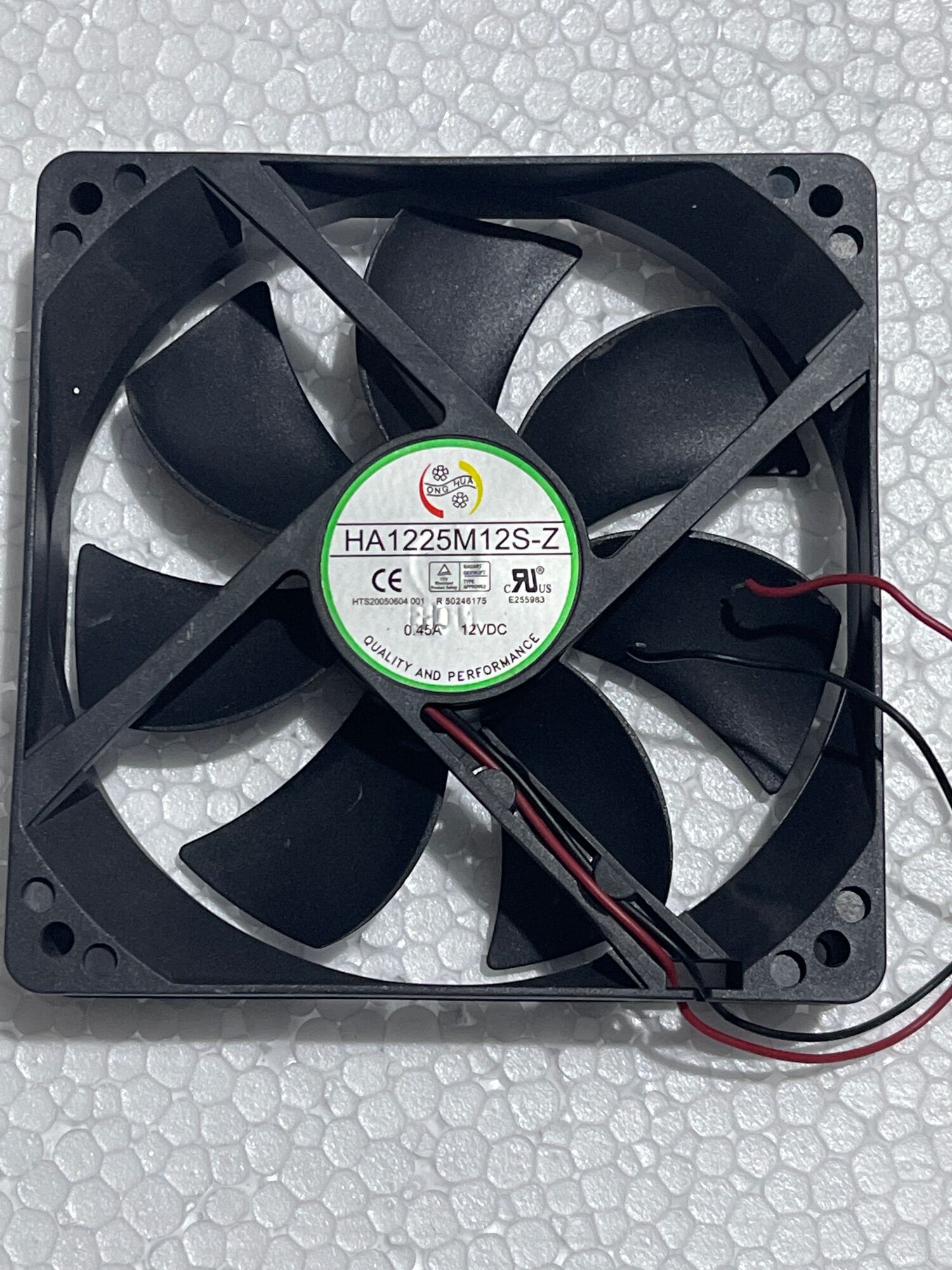 Quạt DC 12V 12cm 0.45 A(Hàng rã nguồn máy tính)