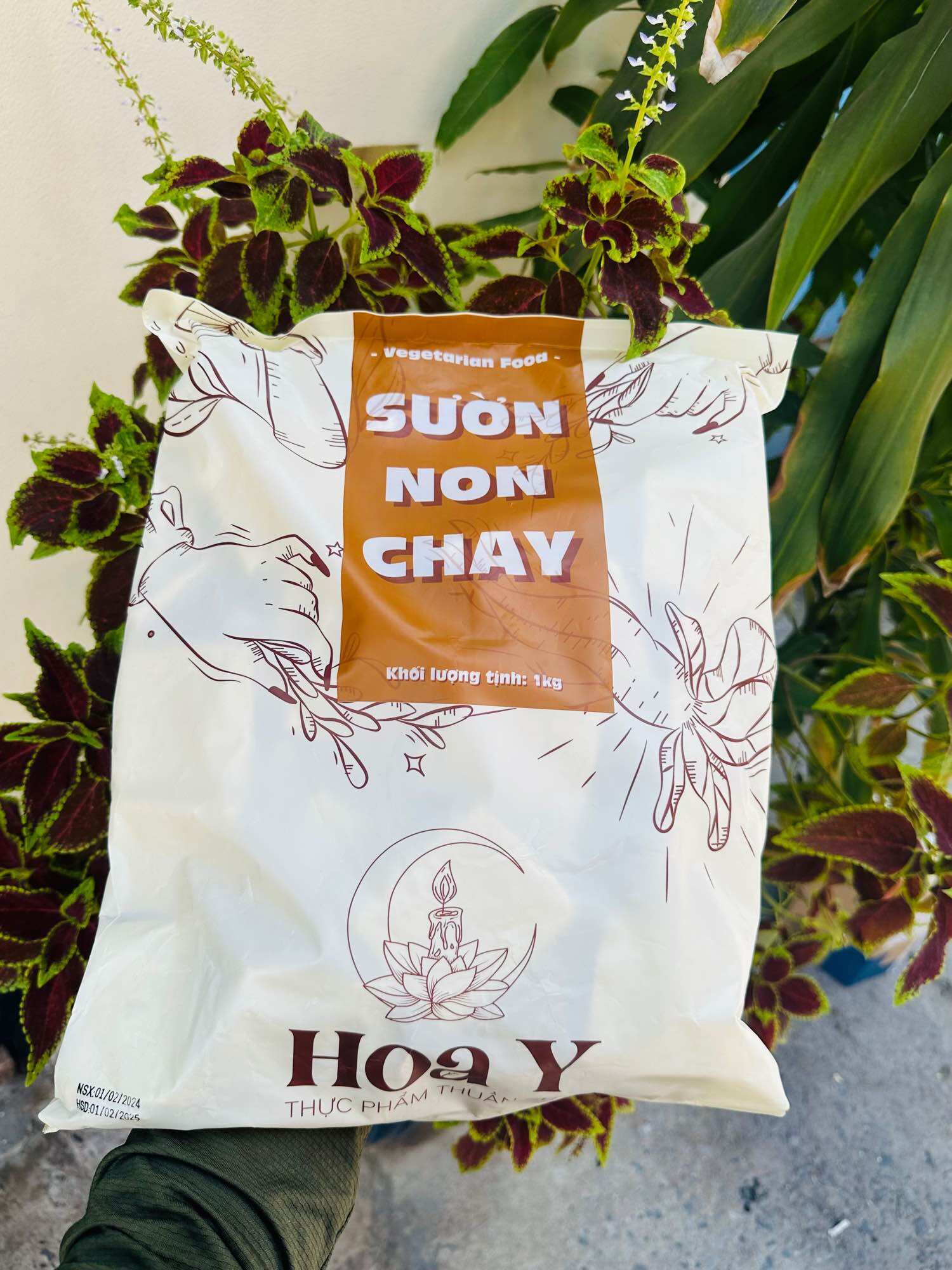 1kg sườn non chay hoa y
