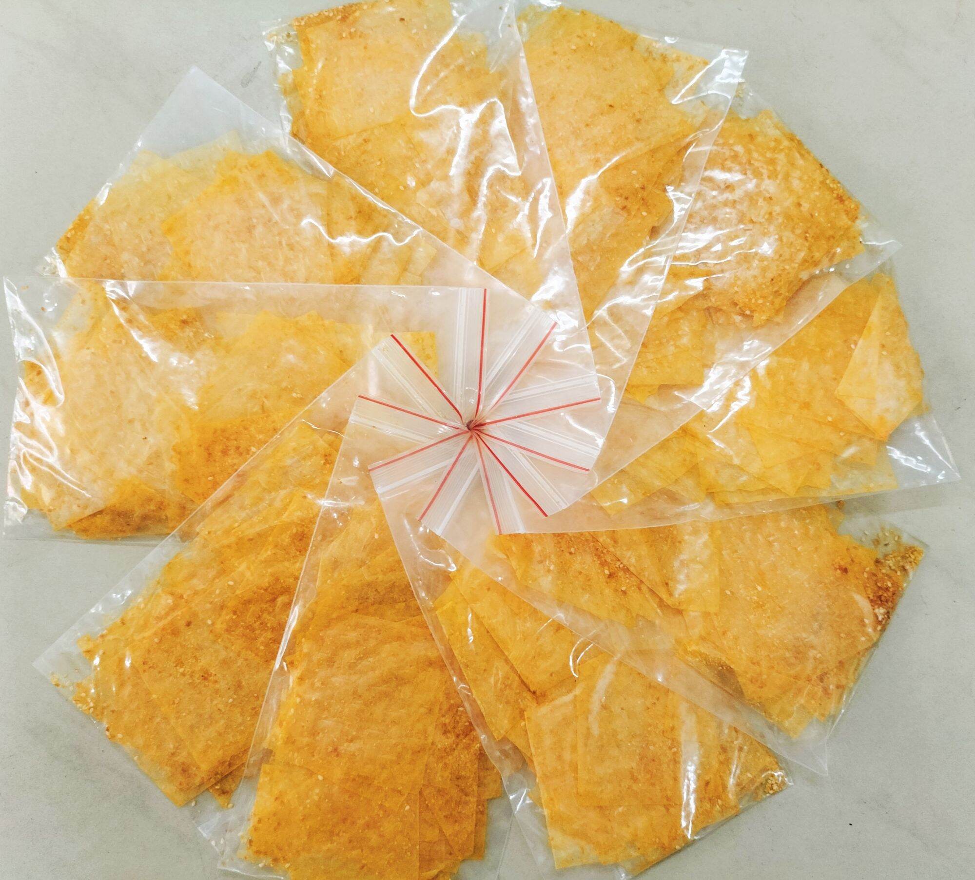Combo 10 bịch / 5 bịch bánh tráng miếng tẩm vị phô mai mè