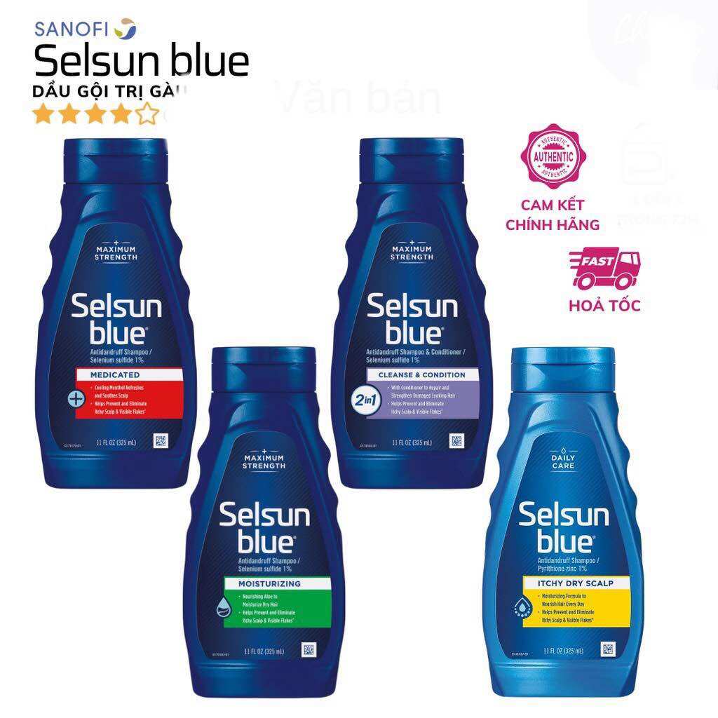Dầu gội sạch gàu selsun mỹ 325ml