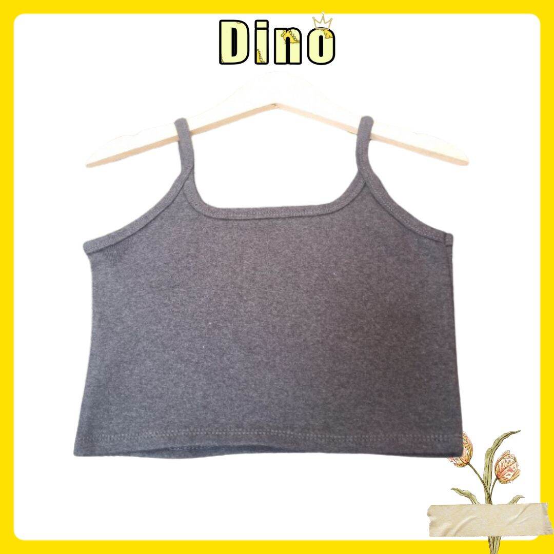 Áo crop top 2 dây Free size 55kg. Áo 2 dây Bara croptop dáng ôm.