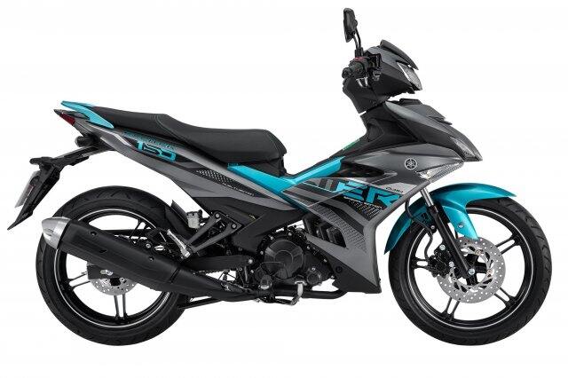 Tem rời exciter 150 xám phối xanh tem zin, tặng kèm set logo