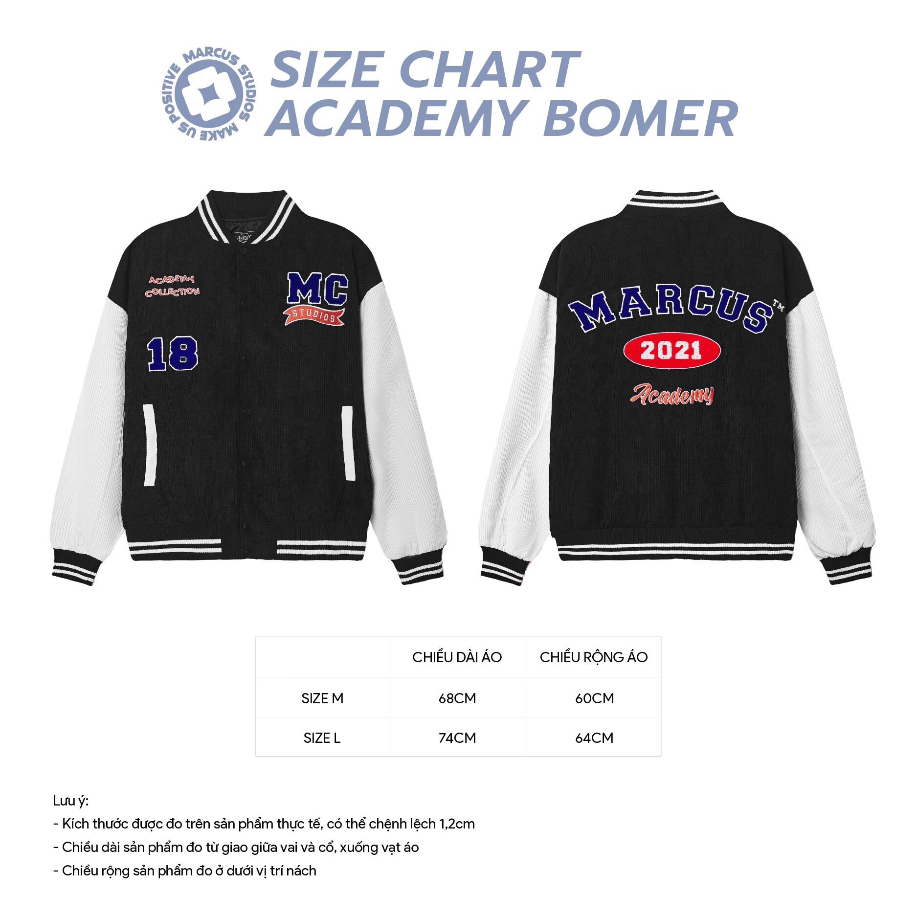 Academy bomber màu đen