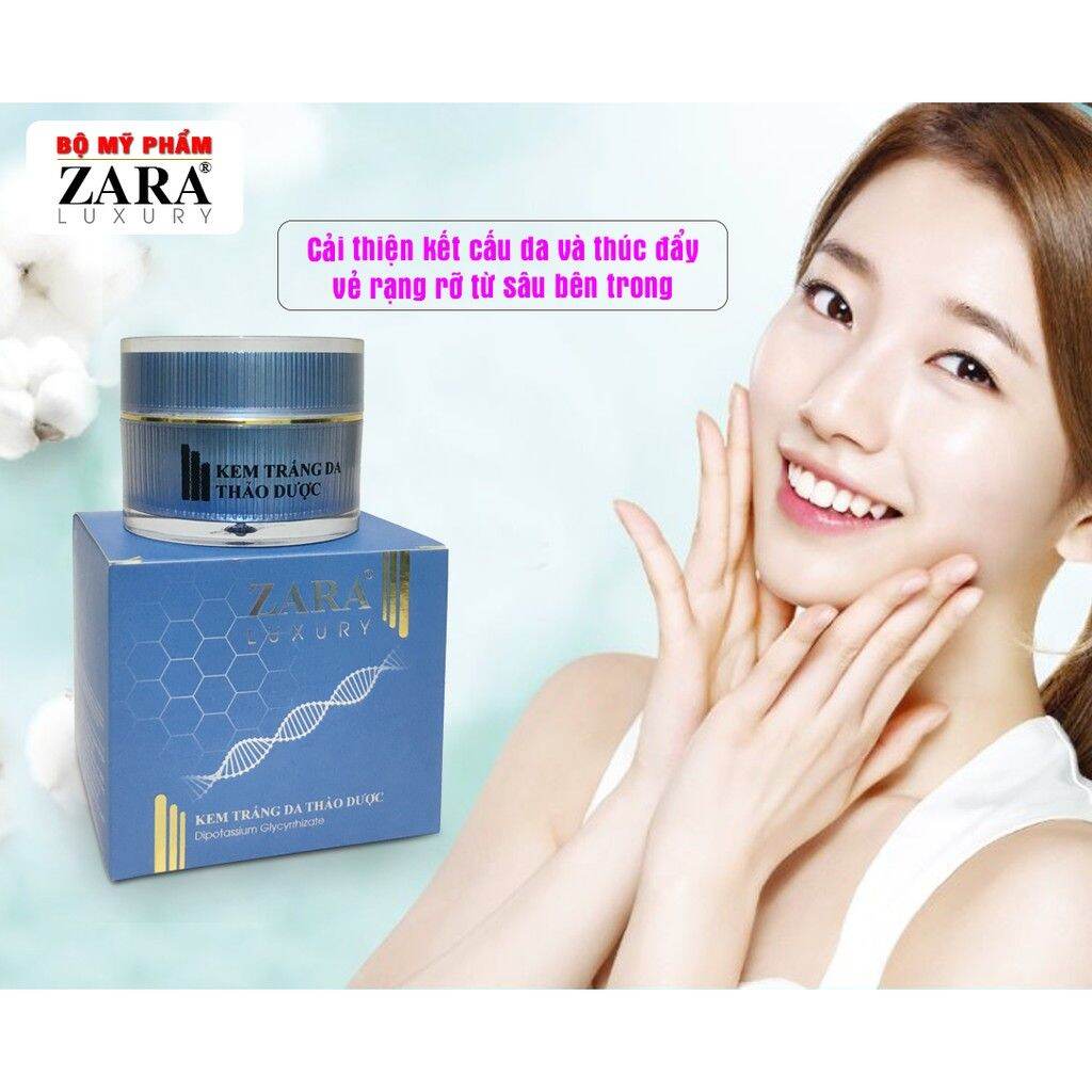 KEM DƯỠNG TRẮNG DA THẢO DƯỢC ZARA