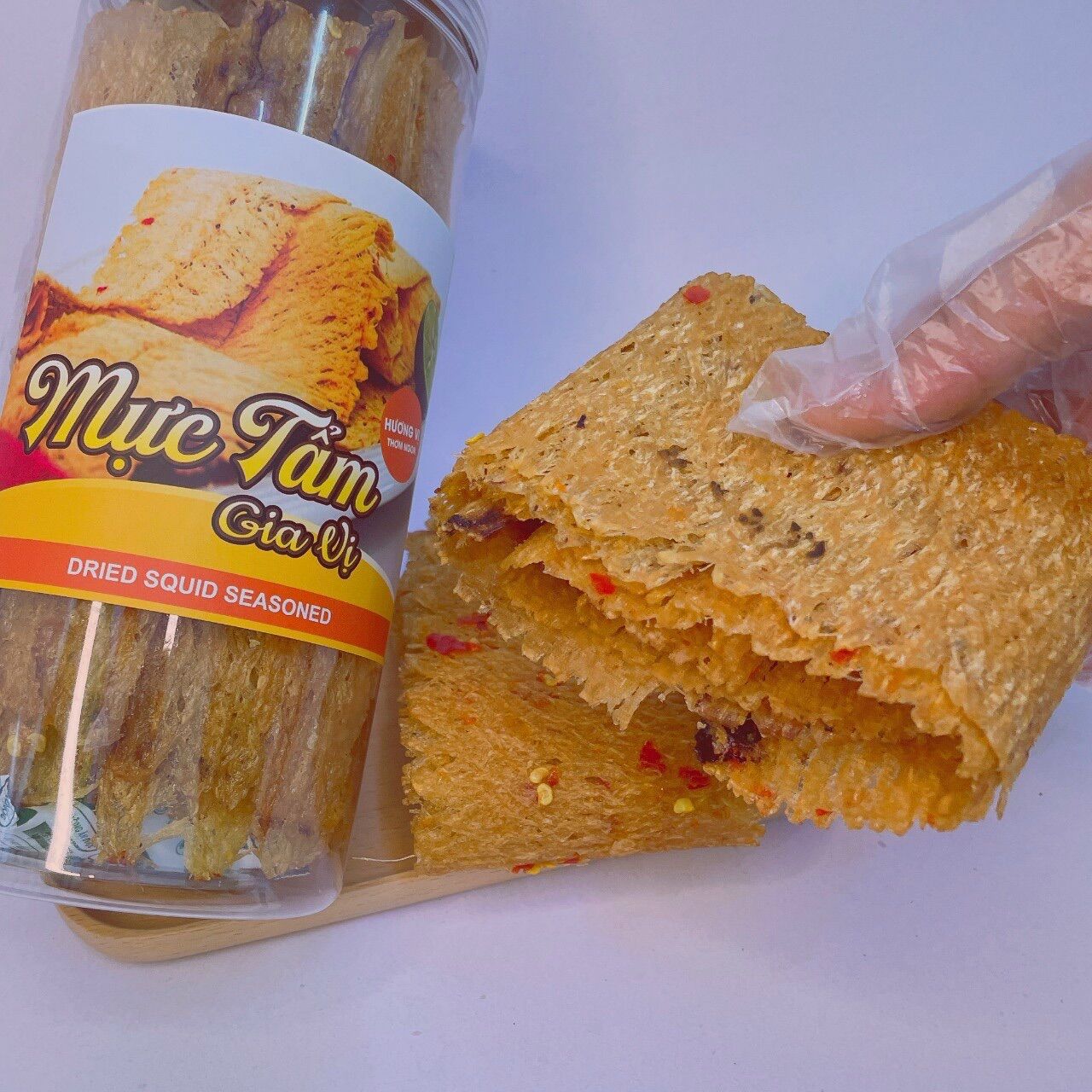 Mực cán tẩm vị - Hũ pet 20g