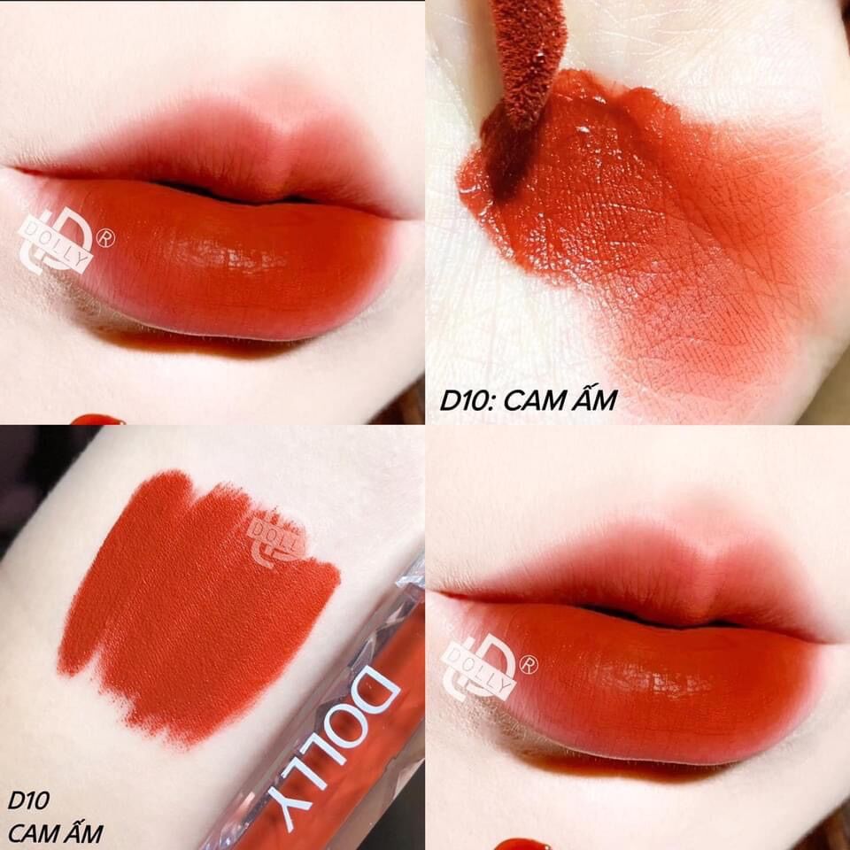 Son kem lì không chì Dolly Diamond velvet siêu mềm