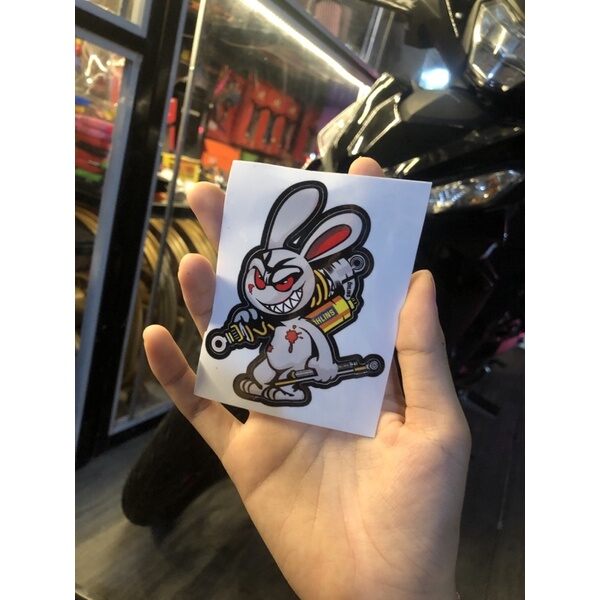 Tem con thỏ cầm phuộc