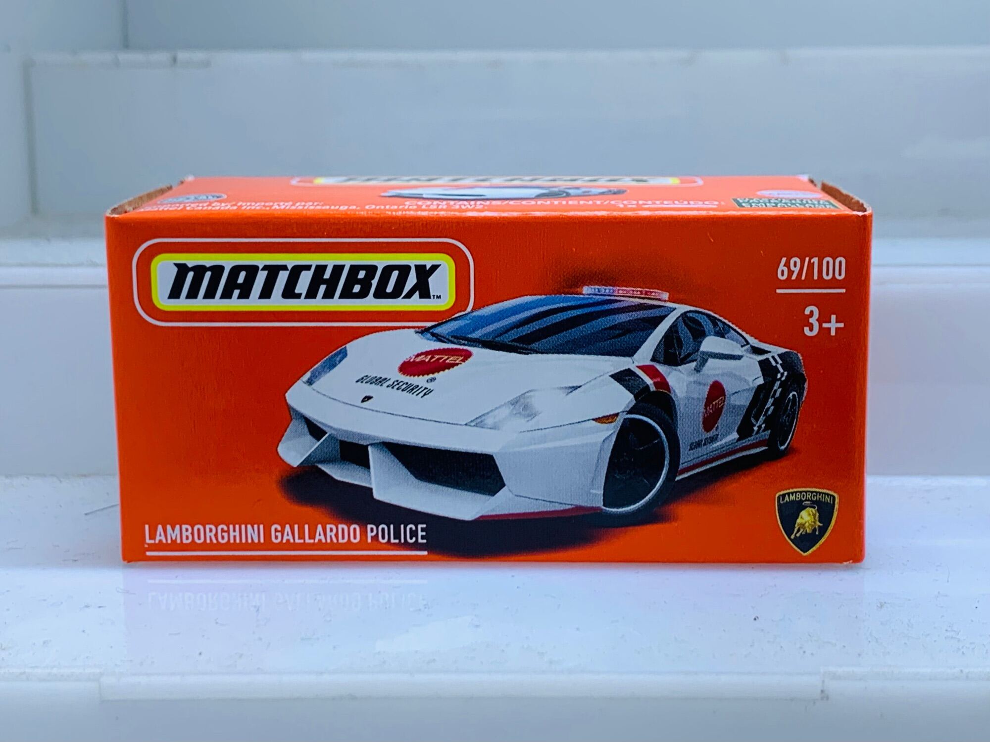 Hobby Store xe mô hình MatchBox Lamborghini Gallardo Police thumbnail