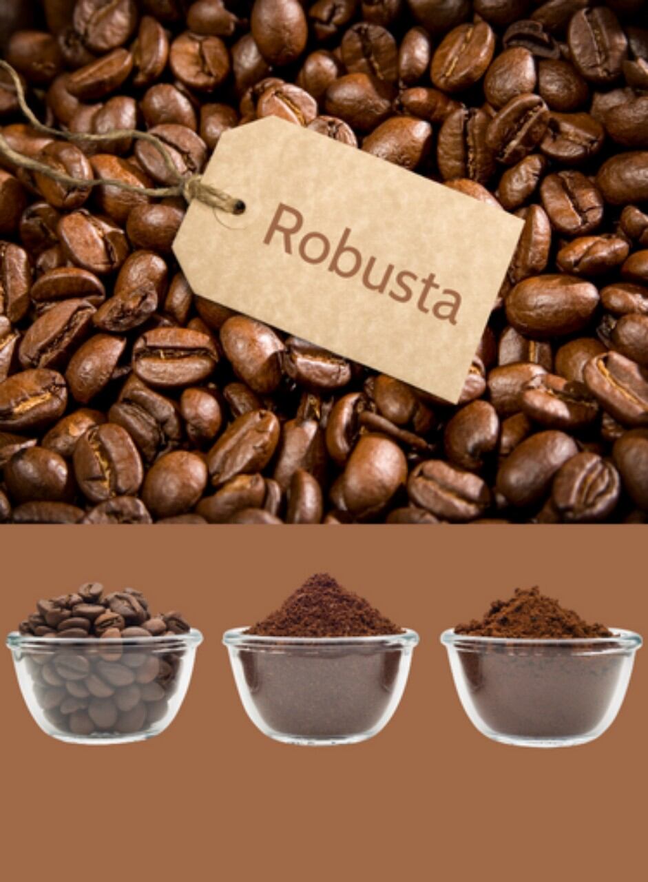 Cà phê Robusta rang xay gói 500g