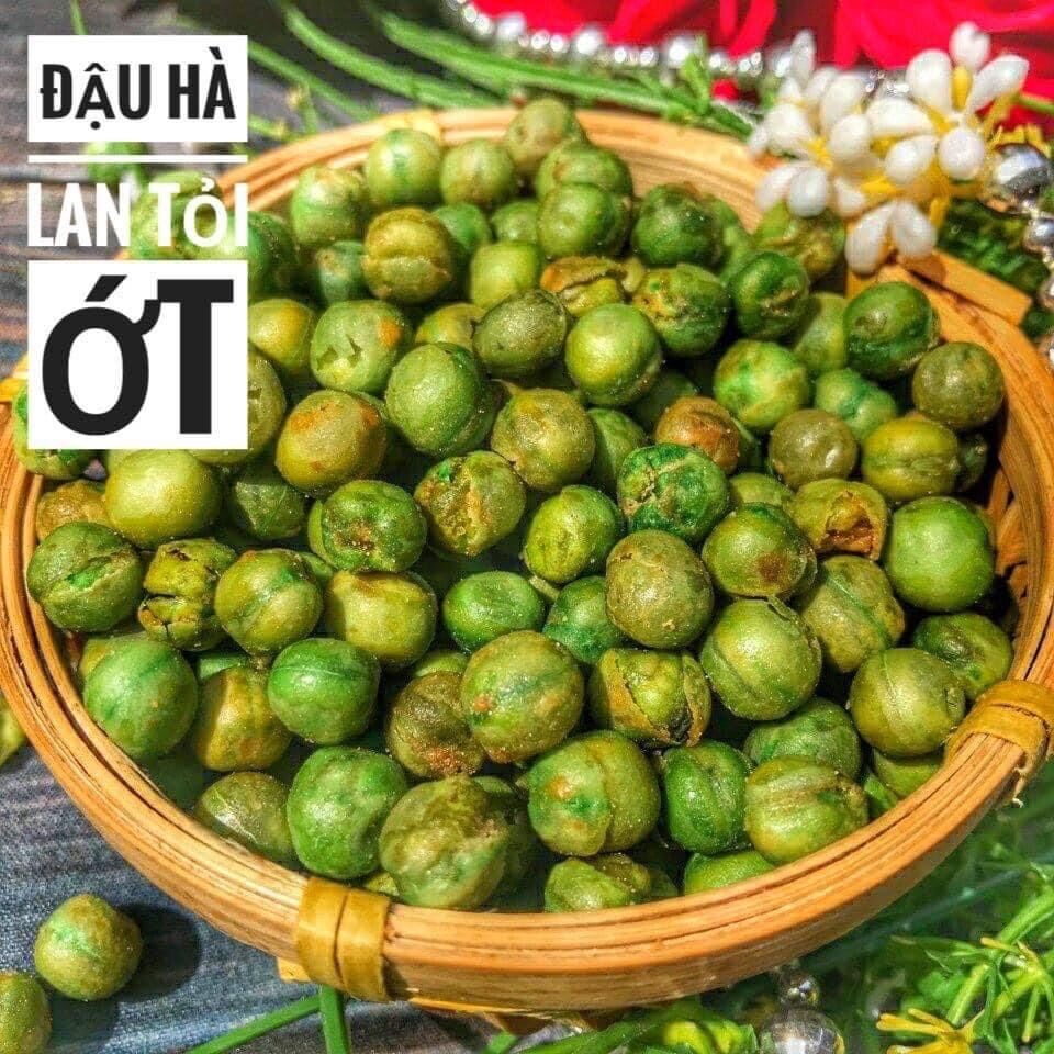 Đậu hà lan rang tỏi ớt hủ pet 400gr