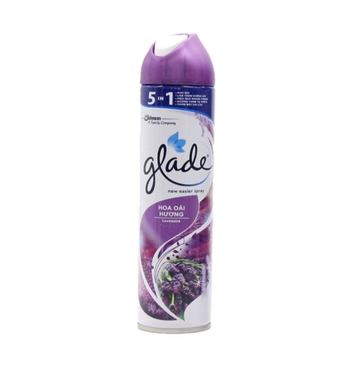 Xịt thơm phòng Glade 280ml ( hương leveder & Hương Hoa)