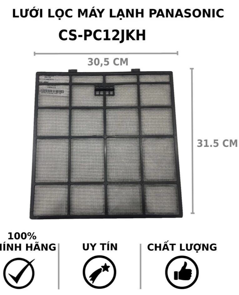 Lưới lọc máy lạnh Panasonic