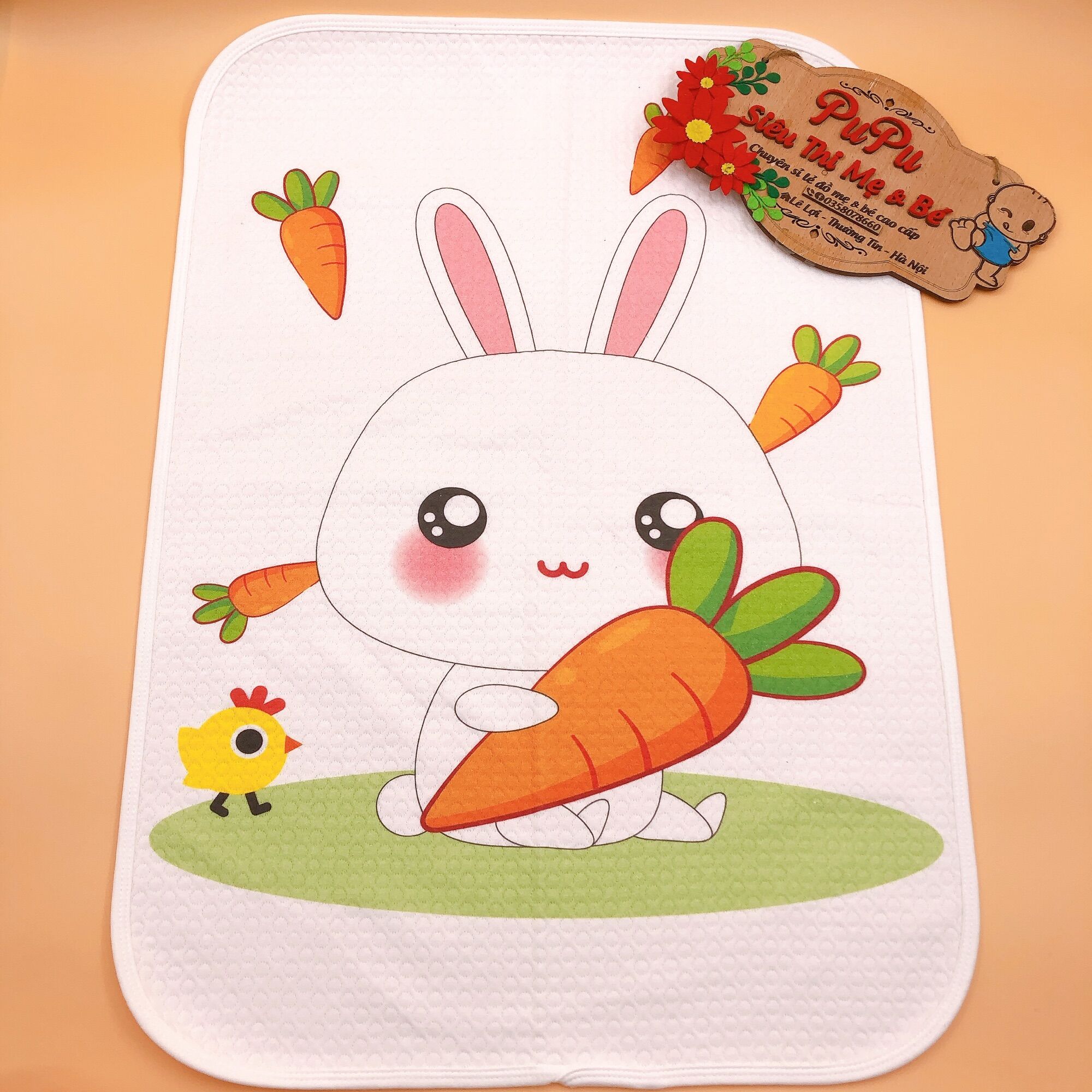 Tấm Lót Chống Thấm 50*70cm Cho Bé Sơ Sinh