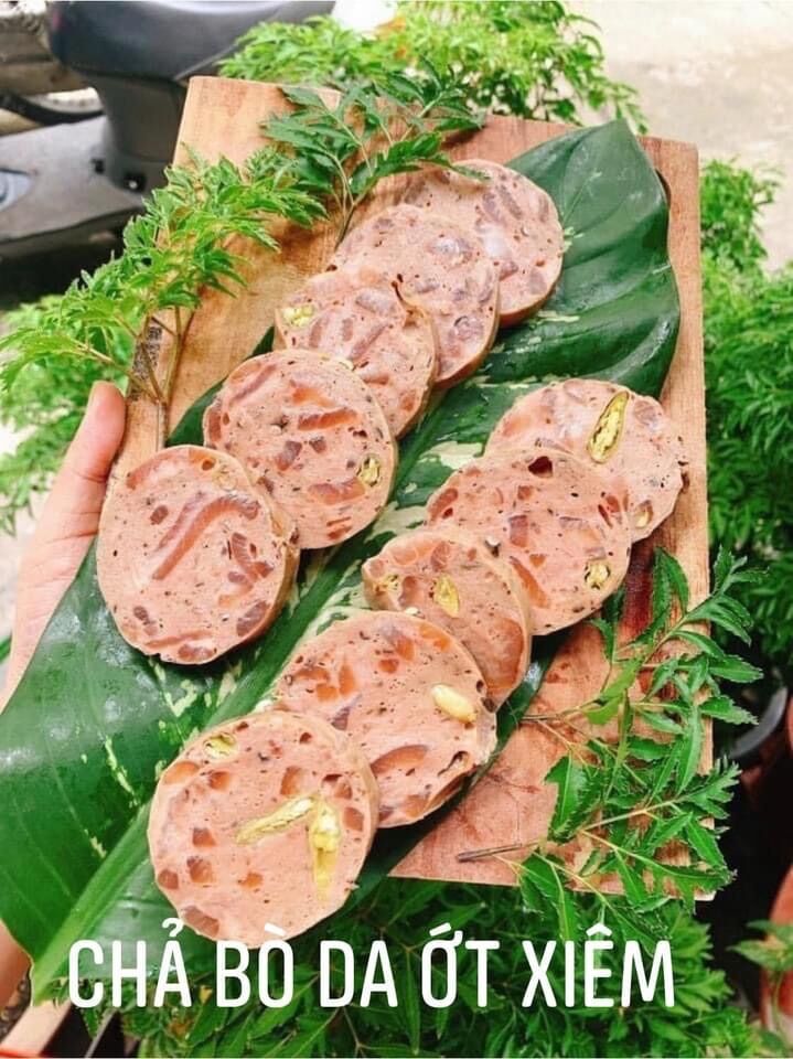 Chả bò ớt xiêm đà nẵng 500g