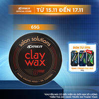 Sáp đất sét Xmen Salon Solutions - Clay Wax 65g