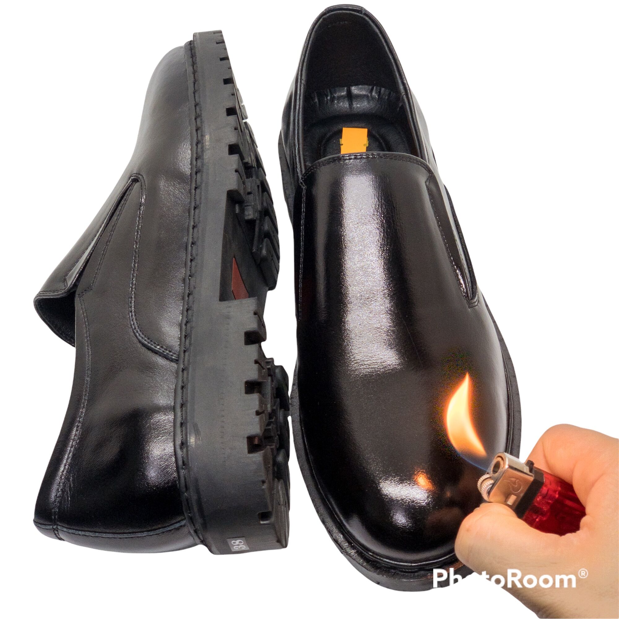 Giầy đốc lười da bò Tomshoes, cam kết da bò thật 100%